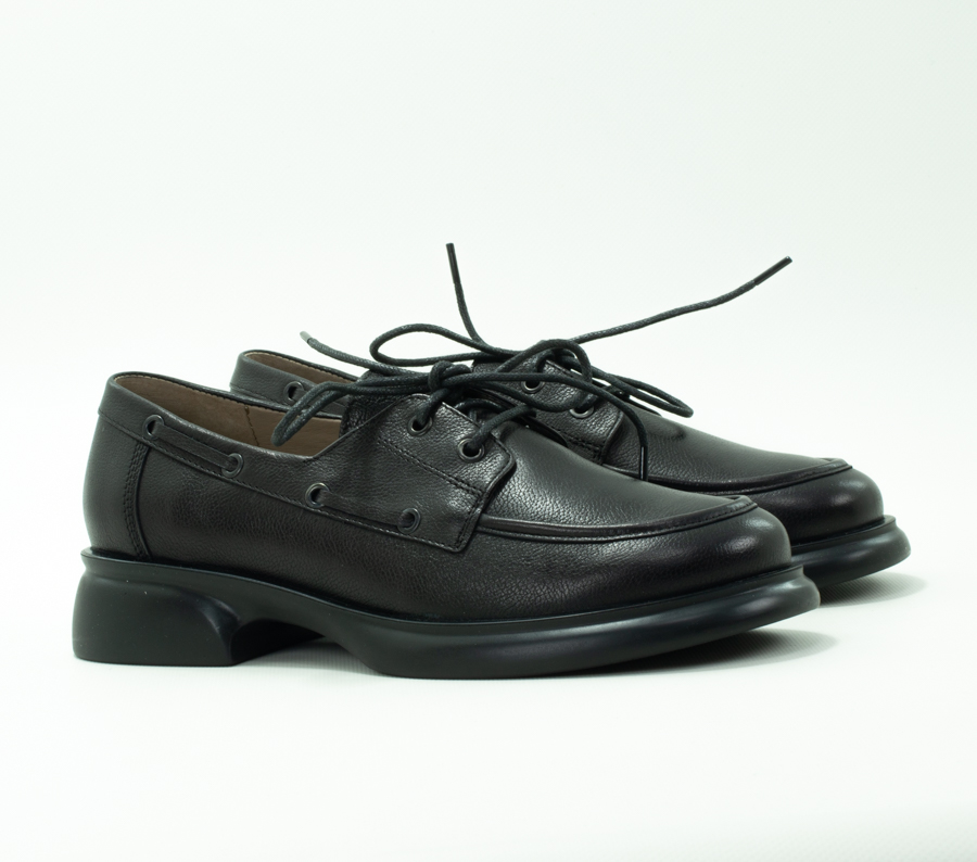 Жіночі туфлі комфорт VILANSI V8672 BLACK LEATHER - Зображення 3