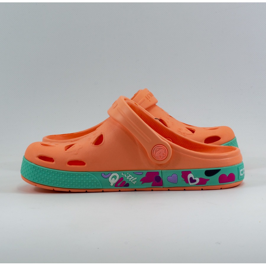 Дитячі сабо COQUI 8802 Coral/Hearts - Зображення 2