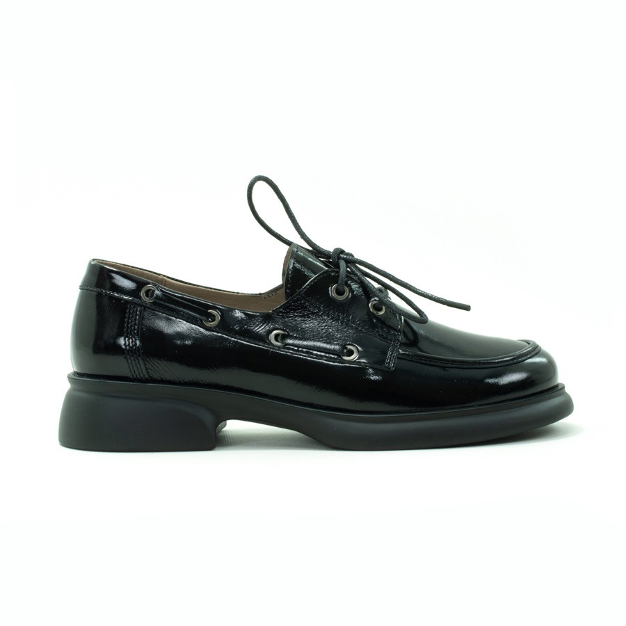Жіночі туфлі комфорт VILANSI V8672 BLACK LACQUER