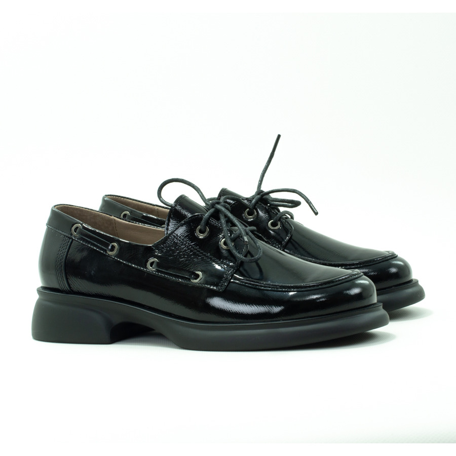 Жіночі туфлі комфорт VILANSI V8672 BLACK LACQUER - Зображення 2