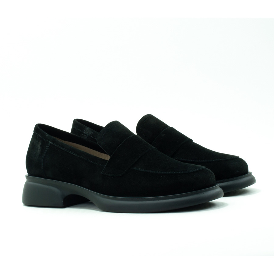 Жіночі лофери VILANSI V8674 BLACK VELOUR - Зображення 2