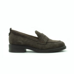 Жіночі лофери VILANSI V8689 BROWN VELOUR