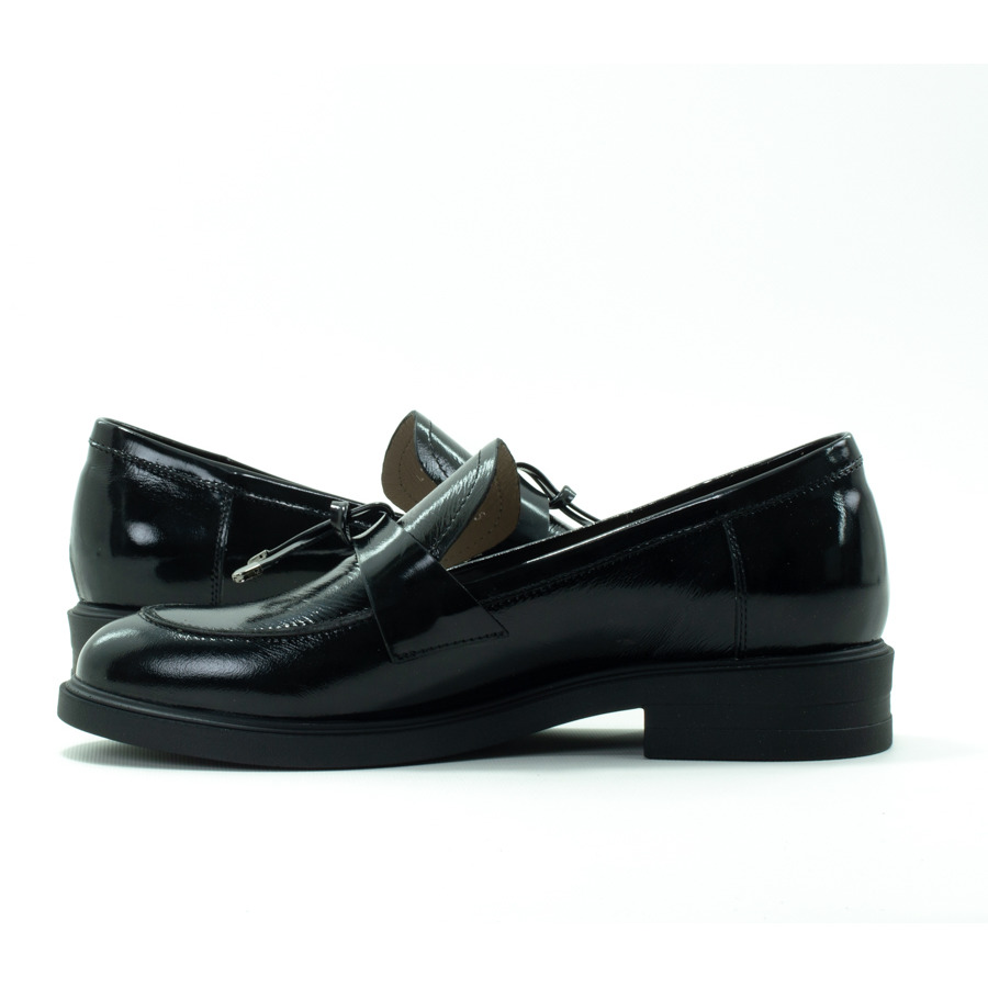 Жіночі лофери VILANSI V8691 BLACK LAK - Зображення 3