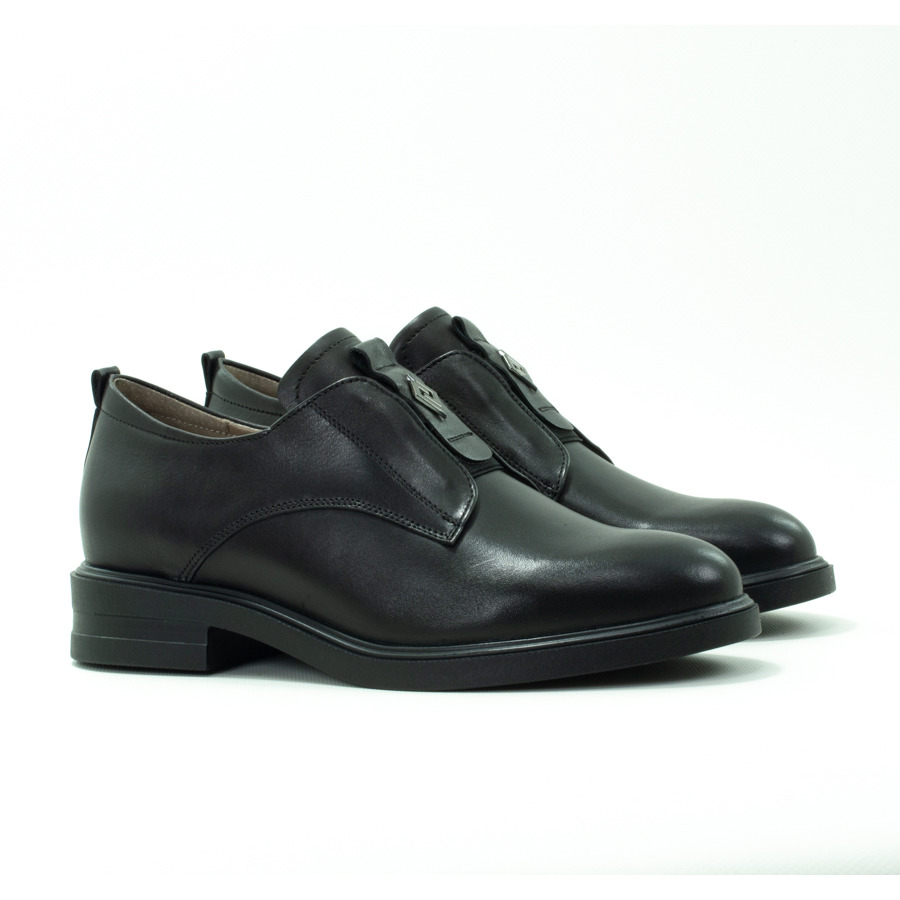Жіночі лофери VILANSI V8733 BLACK LEATHER - Зображення 2