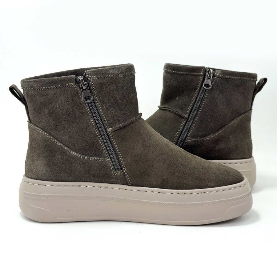 Жіночі черевики VILANSI V8867 Brown Velour - Зображення 3