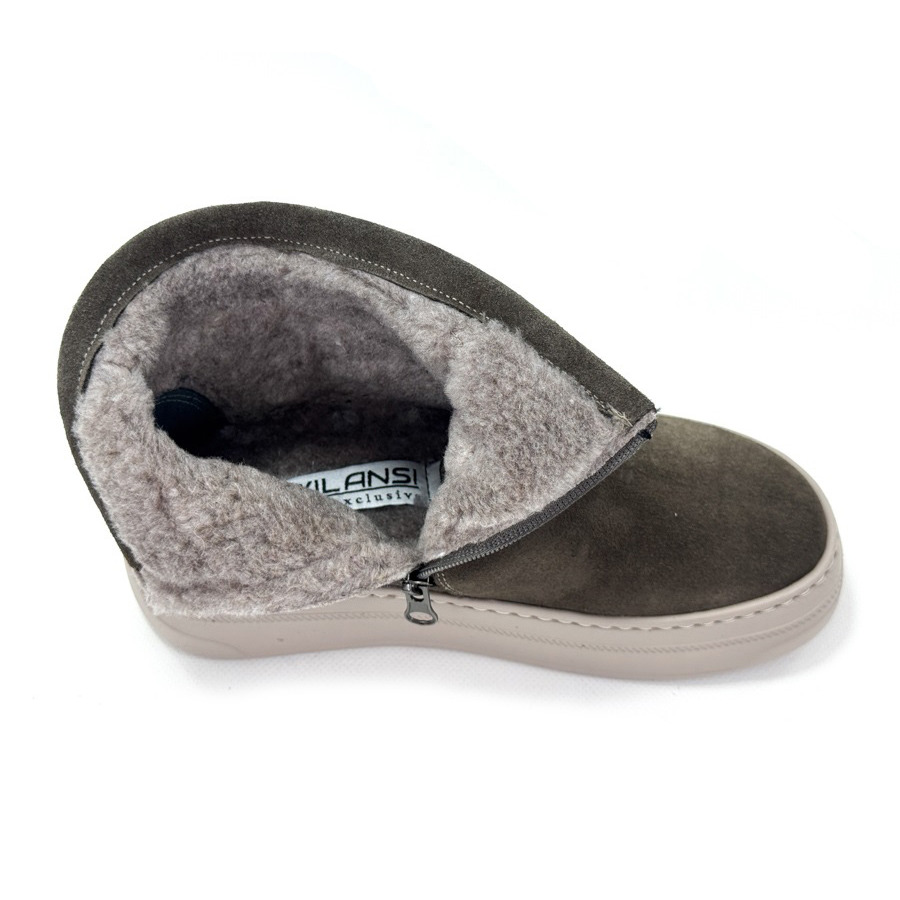 Жіночі черевики VILANSI V8867 Brown Velour - Зображення 5