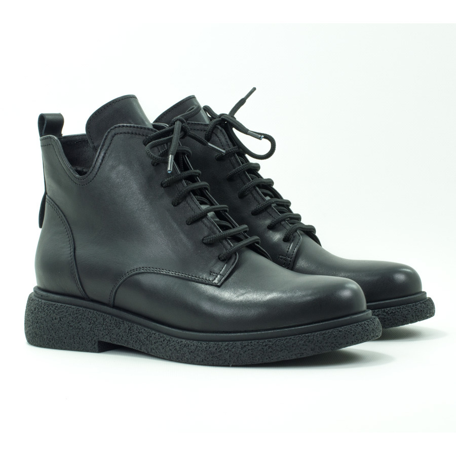 Жіночі черевики VILANSI V8880 BLACK LEATHER - Зображення 2
