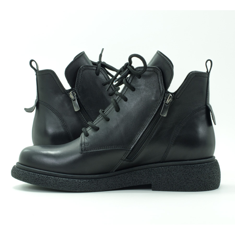 Жіночі черевики VILANSI V8880 BLACK LEATHER - Зображення 3