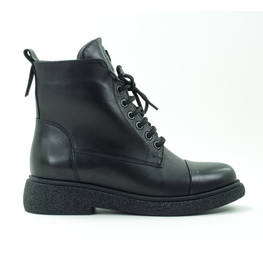 Жіночі черевики VILANSI V8881 BLACK LEATHER
