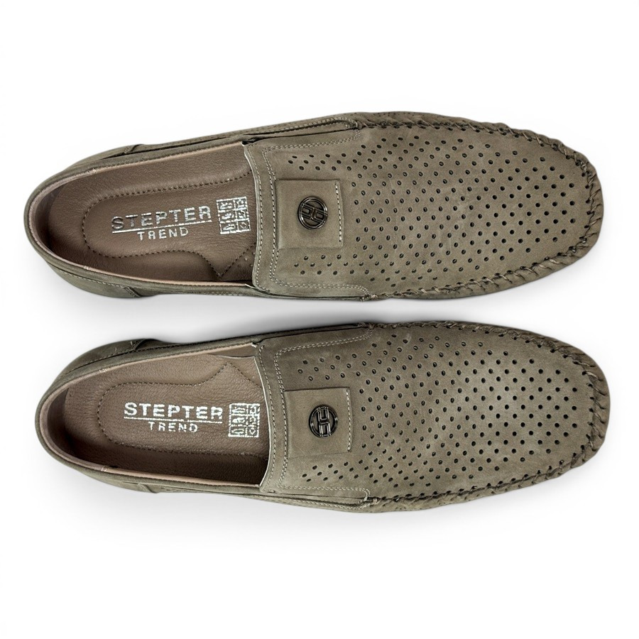 Чоловічі мокасини STEPTER 8946 Бежевий - Зображення 5