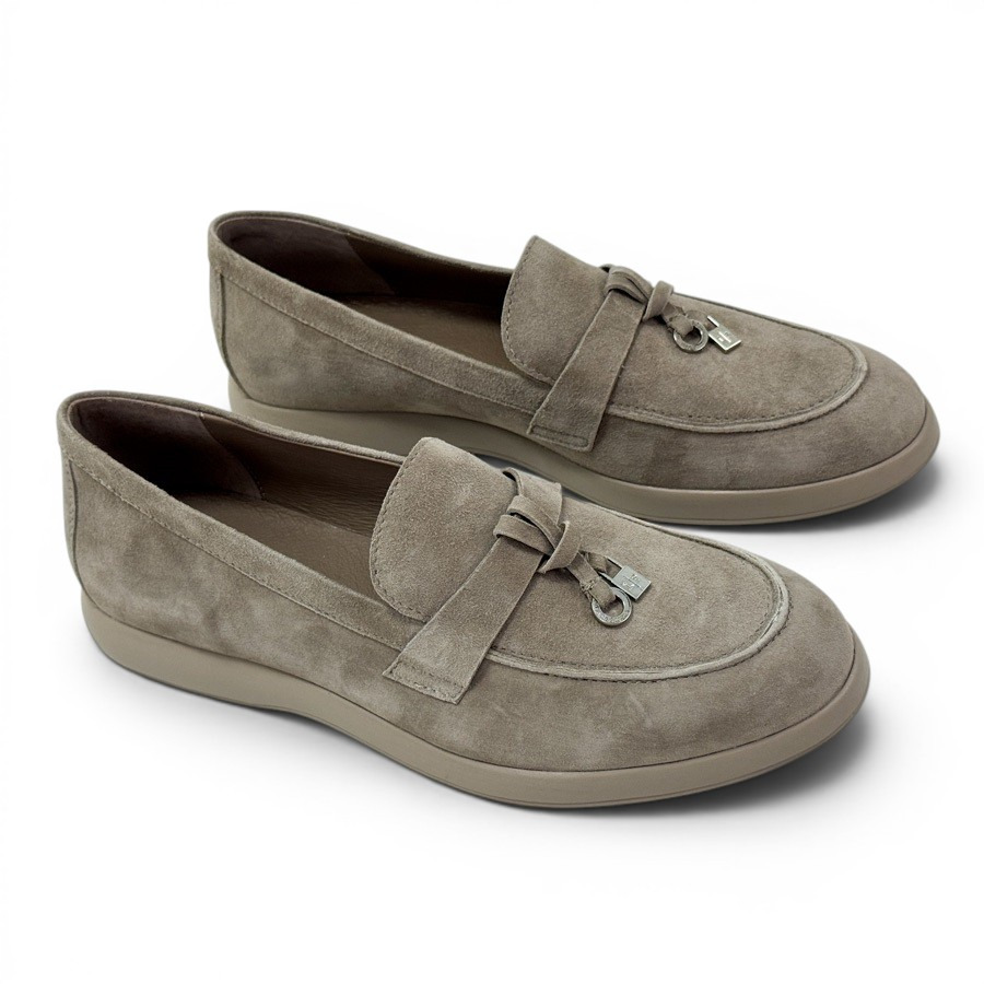 Жіночі мокасини VILANSI V9004 BEIGE VELOUR - Зображення 4