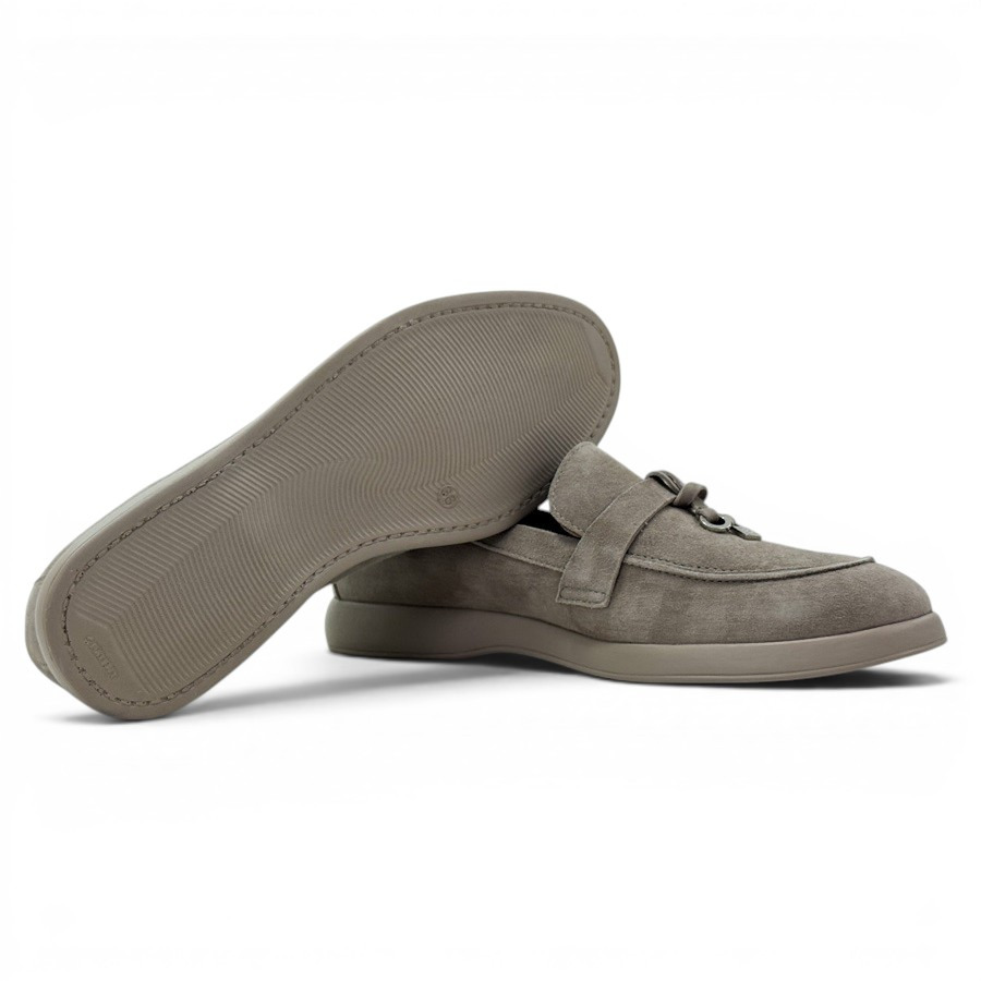 Жіночі мокасини VILANSI V9004 BEIGE VELOUR - Зображення 5